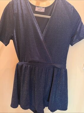Sage Women's Navy Sparkle Romper